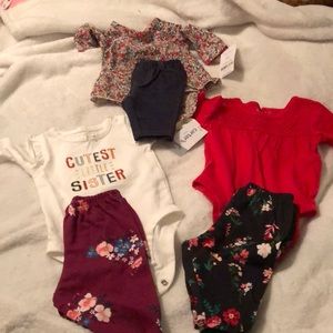 Infant girl Carter’s sets